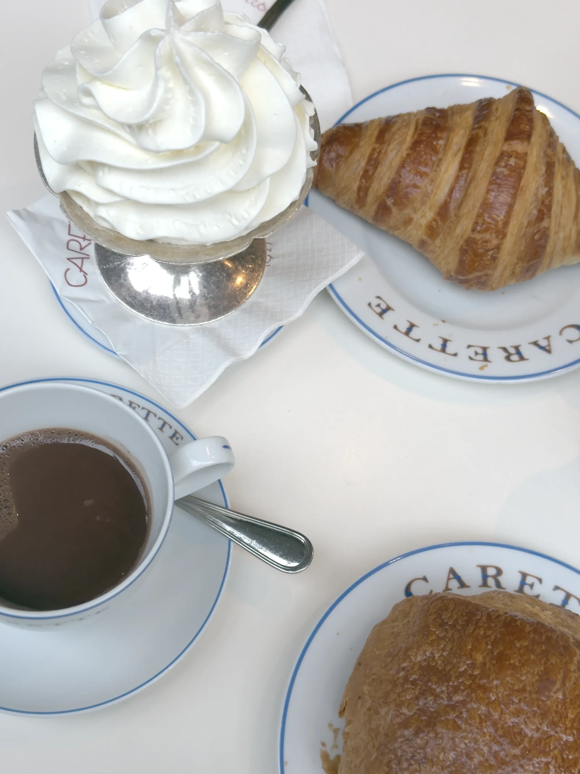 Petit déjeuner simple à Paris